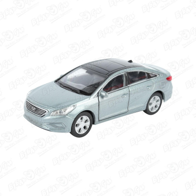 цена Машинка Welly Hyundai Sonata металлическая инерционная 1:38 в ассортименте