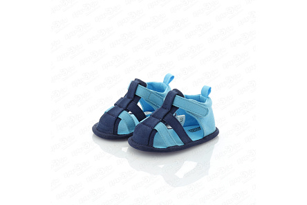 Пинетки Lanson Kids текстильные сине-голубые  - фото 360 Пинетки Lanson Kids текстильные сине-голубые  - фото 360