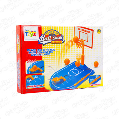 Игра настольная Lanson Toys Баскетбол с одним кольцом с 3лет