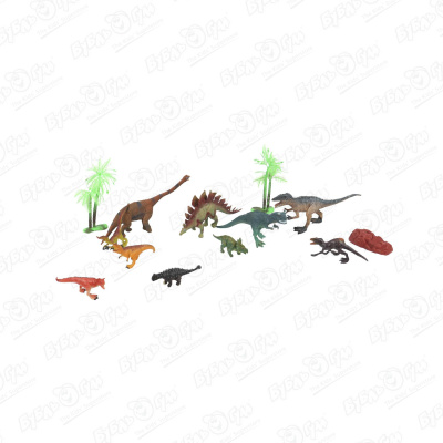 цена Набор Lanson Toys фигурки динозавров 10шт