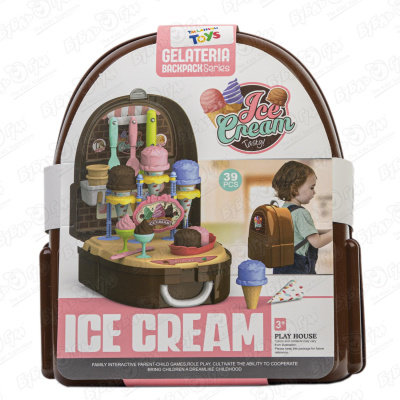 Набор игровой магазин мороженого конструктор магазин мороженого минни
