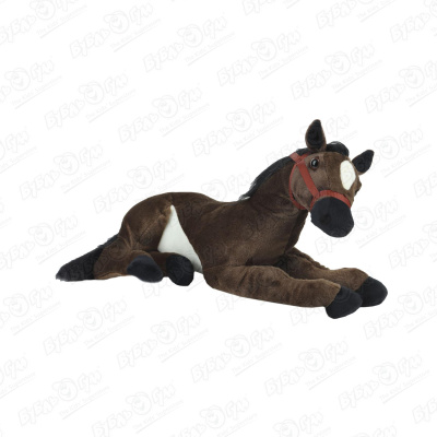 Игрушка мягконабивная Конь лежачий 47см