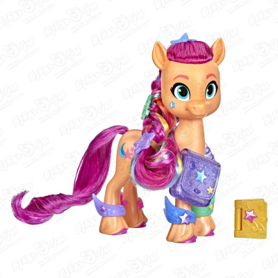 Игрушка My Little Pony «Радужные волосы Санни» my little pony игрушка фильм мега велью с аксессуаром санни 18 см f1775 f1588