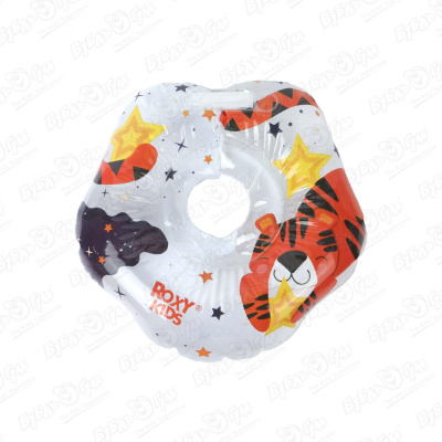 Круг на шею для купания ROXY KIDS Tiger star с 0-36мес