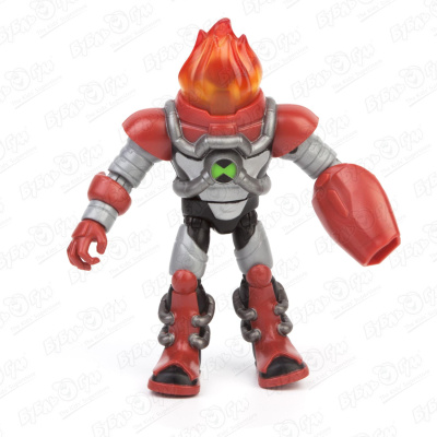 Фигурка BEN 10 бронированный человек-огонь 12,5см фигурка игрушка бронированный человек огонь бен 10