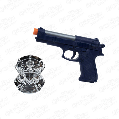 Набор игровой Lanson Toys Полиция пистолет и значок