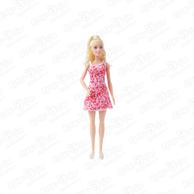 цена Кукла Barbie Модница в цветочном платье