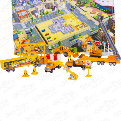 Набор игровой Lanson Toys Стройка 30деталей игровой набор мини городская техника lanson toys