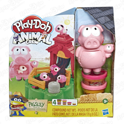цена Набор игровой Play-Doh Обзорные поросята
