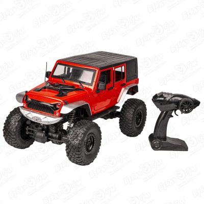 Джип Rock Crawler 4WD р/у красный 1:8 багги rock crawler 4wd р у красный 1 10