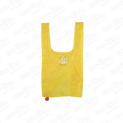 artwknd жёлтая двухцветная сумка шоппер artwknd Сумка-шоппер жёлтая 35х70см