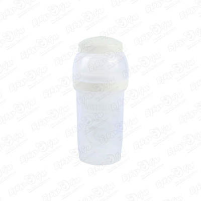 Бутылка TWISTSHAKE антиколиковая с силиконовой соской белая 180мл с 0мес