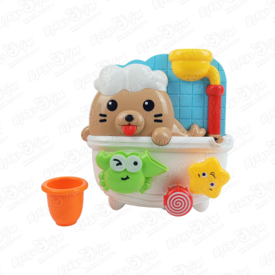 Игрушка для ванны Huanger Морской котик в душе игрушка пазл для ванны морской мир