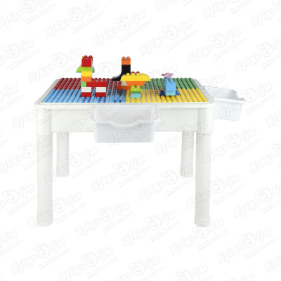 цена Набор игровой Lanson Toys стол с конструктором и стулом 60дет
