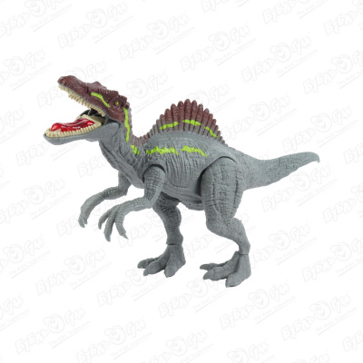 Фигурка Lanson Toys Спинозавр со светом и звуком 13см