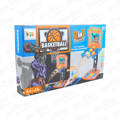 Игра настольная Lanson Toys Баскетбол 2в1 с 4лет