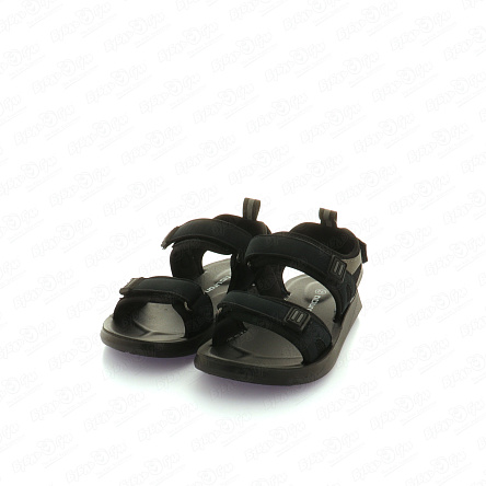 Сандалии TIBURON на двойной липучке черные - фото 360 Сандалии TIBURON на двойной липучке черные - фото 360