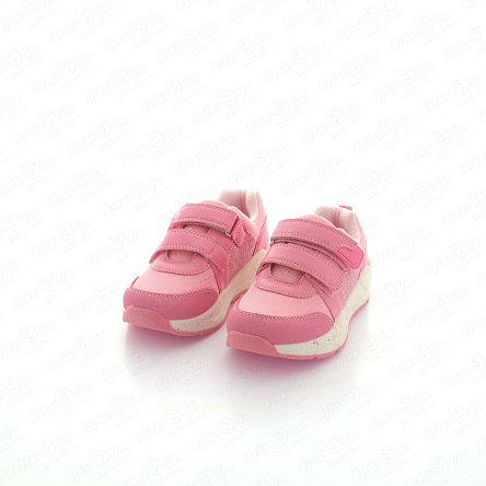 Кроссовки Pasito с блестящими элементами подошва в крапинку розовые - фото 360