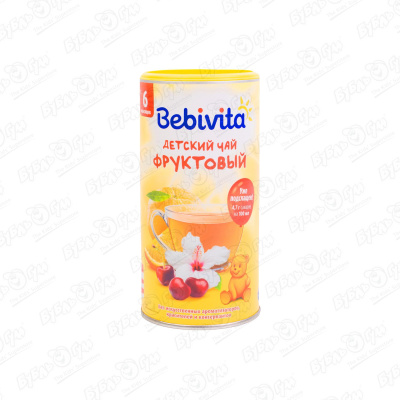 Чай Bebivita фруктовый 200г с 6мес