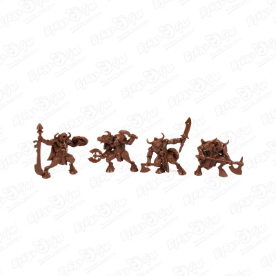 Набор солдатиков «Битвы фэнтези: Минотавры» набор солдатиков битвы фэнтези кентавры