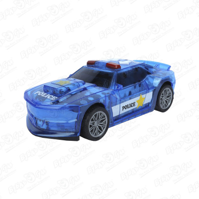 Машинка Lanson Toys Police car моторизированная световые и звуковые эффекты в ассортименте