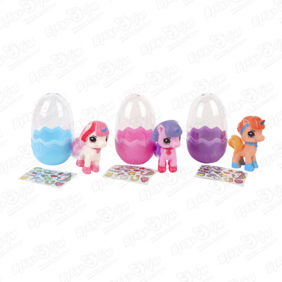 цена Игрушка Lanson Toys коллекционная пони в яйце в ассортименте