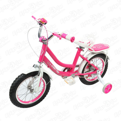 Велосипед Champ Pro детский G14 розовый велосипед champ pro g12 детский четырехколесный розовый