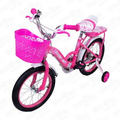 Велосипед Champ Pro детский G16 ярко-розовый велосипед champ pro детский четырехколесный b16