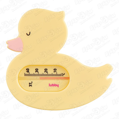 Термометр в ванну Lubby Уточка термометр для ванной уточка арт 19004