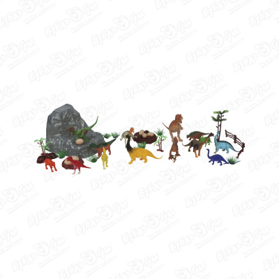 Набор фигурок Динозавры 200эл набор фигурок динозавры 8 предм пакет