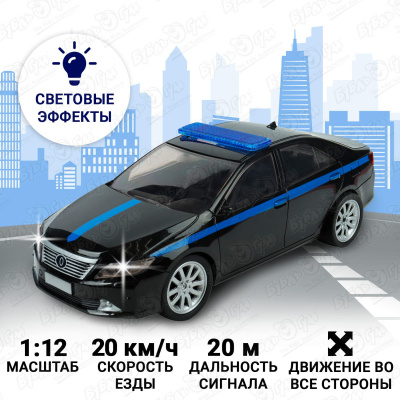 Автомобиль Camry Lanson Toys Полиция р/у акб 1:12