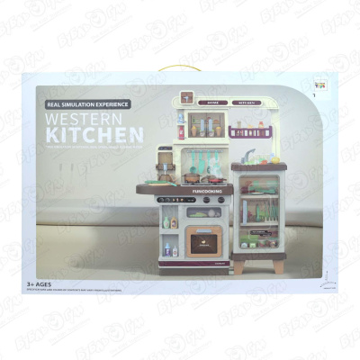 Набор игровой кухонный Lanson Toys Западная кухня реалистичный 150см с 3лет