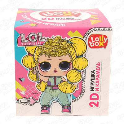 Набор Lolly box карамель с игрушкой 11,4г