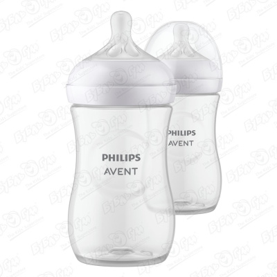 Бутылочка Philips Avent Natural Response пластиковая 260 мл 2шт