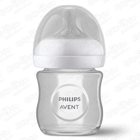 Бутылочка Philips Avent Natural Response стеклянная 120мл 1шт с 0мес