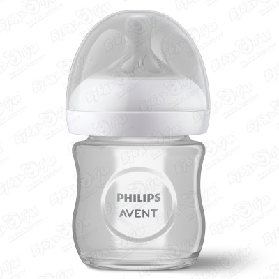 Бутылочка Philips Avent Natural Response стеклянная 125мл 1шт с 0мес