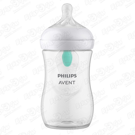 Бутылочка Philips Avent Natural Response с клапаном AirFree™ пластиковая 260мл с 1мес