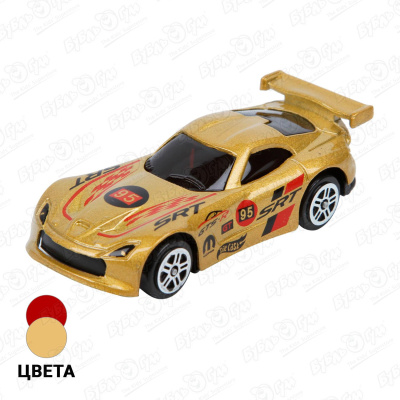 Машинка Lanson Toys SRT VIPER GTS-R металлическая свободный ход 1:64 в ассортименте