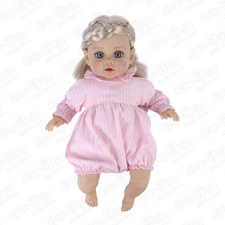 Кукла-малышка Lanson Toys Блондинка с функцией озвучивания