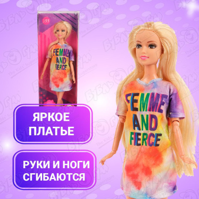 Кукла Lanson Toys модельная в ярком платье в ассортименте