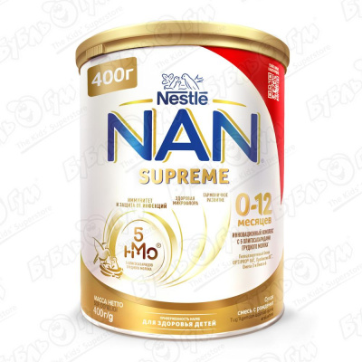 Смесь Nestle NAN SUPREME с 0-12мес 400г БЗМЖ