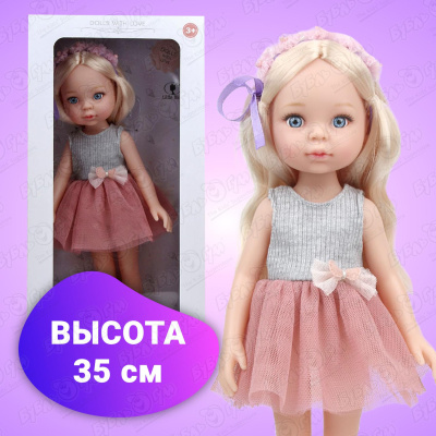 Кукла Little Milly блондинка в весеннем платье