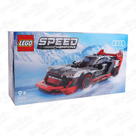 Конструктор LEGO Speed Champions Гоночный автомобиль Audi S1 e-tron quattro от 9лет