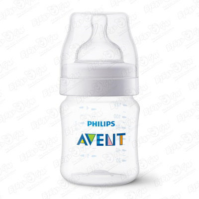 Бутылка Philips Avent Anti-colic широкое горлышко 125мл с 0мес