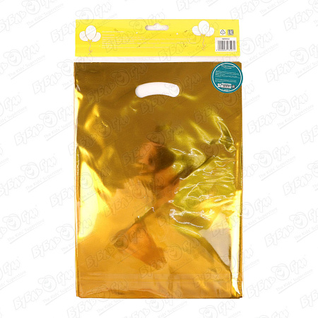 Набор пакетов Lanson Toys золотой 10шт 30х21см