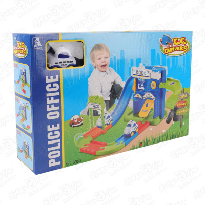 Набор игровой Lanson Toys Трек полицейский участок