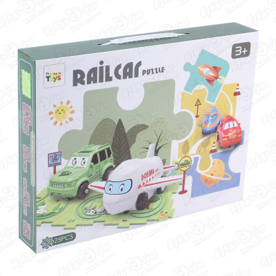 Набор игровой Lanson Toys  Дорога трек-пазл 25дет