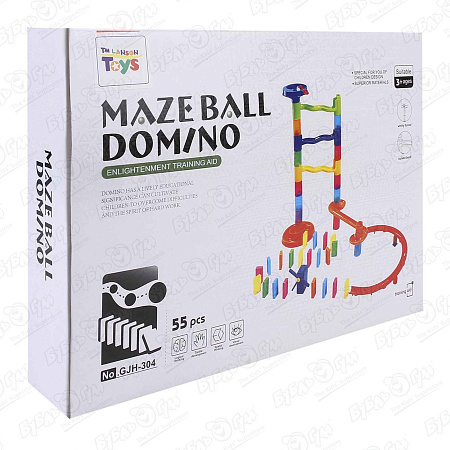   Конструктор Lanson Toys Marble с домино 55дет 