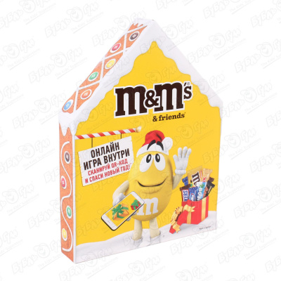 Подарочный набор конфет  M&M's Пряничный домик 215г
