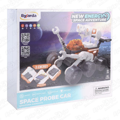 Конструктор Lanson Toys Космический планетоход обучающий электронный с 8лет